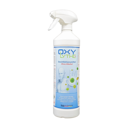 OXYLYTHE Flächendesinfektion mit Sprühpistole – 500 ml / 1 L