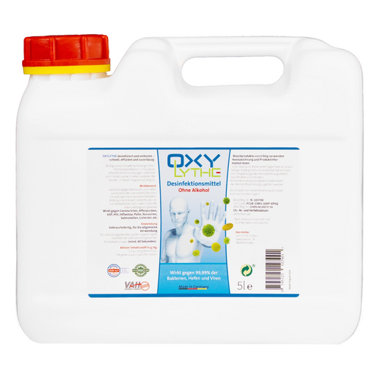 OXYLYTHE Kanister 5 L – Flächendesinfektion DN 51 – 100116-clean
