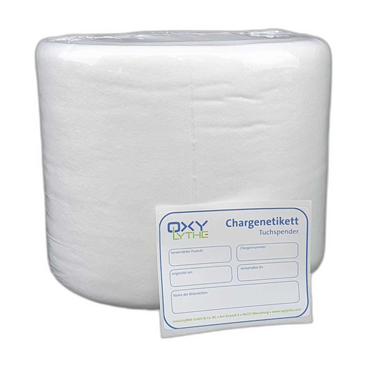 OXYLYTHE Tuchrolle 100 Stück – Nachfüllpack für Tuchspender – 100197-clean