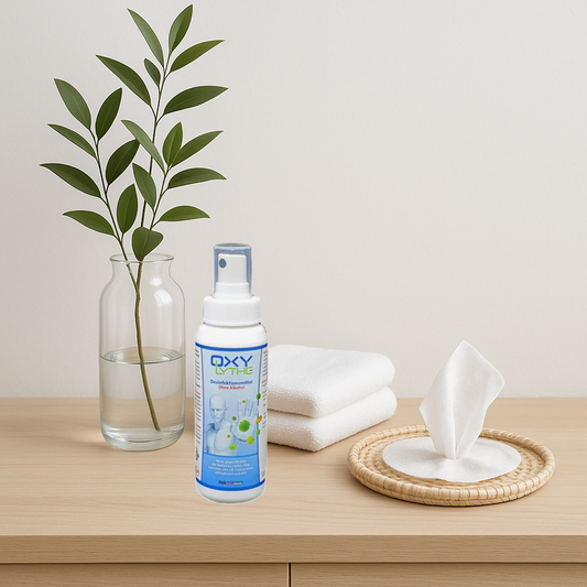 OXYLYTHE Breitband Desinfektion Flasche 100ml Feinzerstäuber
