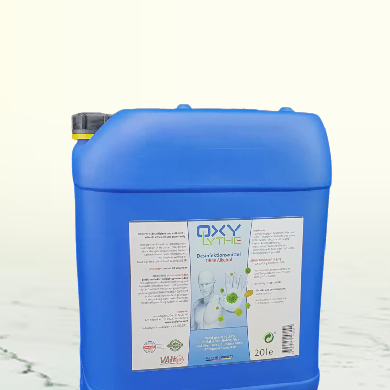 OXYLYTHE Breitband Desinfektion Kanister 20L mit Deckel DN 61