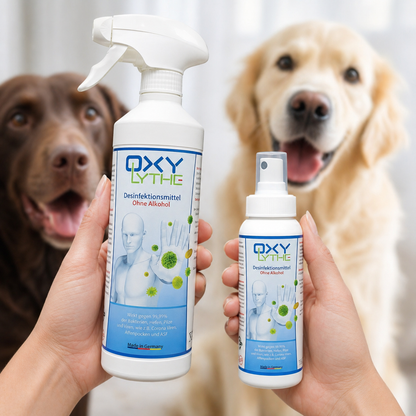 Kit igiene per proprietari di cani – 1 L + 100 ml OXYLYTHE
