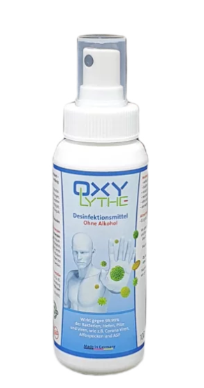 OXYLYTHE Breitband Desinfektion Flasche 100ml Feinzerstäuber