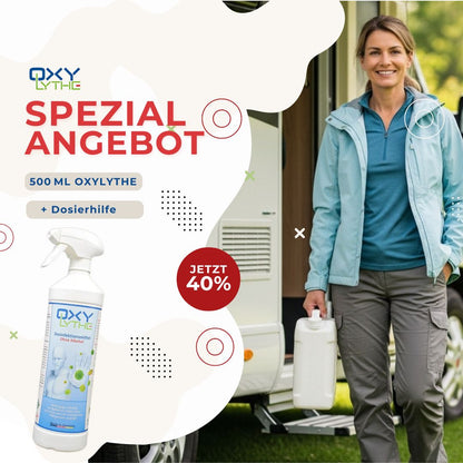 Pacchetto camper e barca: protegge igienicamente l'acqua dolce